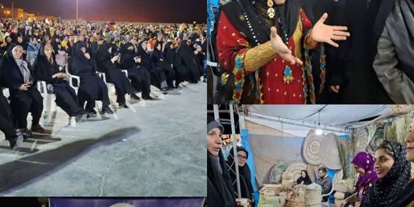 بازدید شبانه از غرفه جوانی جمعیت و محصولات تولیدی بانوان کارآفرین 

🔶️حضور مفتح زاده مدیرکل دفتر امورزنان وخانواده استان و مدیران کل امور زنان و خانواده استانداری های سراسر کشور در برنامه جشن فرهنگی شهرستان کنگان استان بوشهر
در معیت دکتر اختری مدیر کل دفتر زنان وامورخانواده وزارت کشور 

🔸️بازدید از غرفه جوانی جمعیت مرکز بهداشت شهرستان کنگان

🔸️بازدید از غرفه های کار آفرینی زنان سرپرست خانوار شهرستان کنگان


🔰یکشنبه ۲۹ بهمن ۱۴۰۲