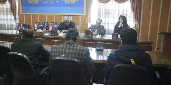 جلسه هماهنگی برگزاری مراسم جشن نیمه شعبان در شهرستان خمین برگزار شد