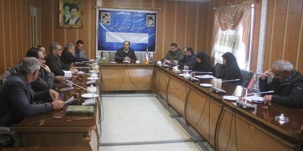 جلسه هم اندیشی هیات بازرسی و سربازرسان انتخابات شهرستان خمین برگزار شد
