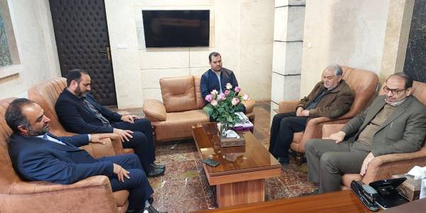 دیدار مدیرکل بنیاد شهید و امور ایثارگران استان مرکزی با سرپرست فرمانداری شهرستان محلات