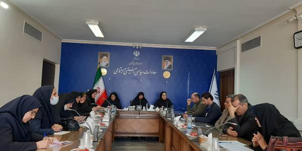 جلسه بررسی بند ح تبصره ۹ قانون بودجه۱۴۰۲ در خصوص هزینه کرد یک درصد اعتبارات دستکاه های اجرایی در حوزه بانوان به   ریاست مفتح زاده  مدیر کل دفتر بانوان وخانواده استانداری و نماینده دستگاه های اجرایی تشکیل گردید .
یکشنبه ۱۳ اسفند۱۴۰۲