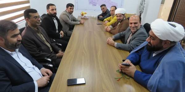 دیدار فرماندار و امام جمعه شهرستان با ریاست و اعضاء هیأت نظارت و بازرسی انتخابات شهرستان فراهان