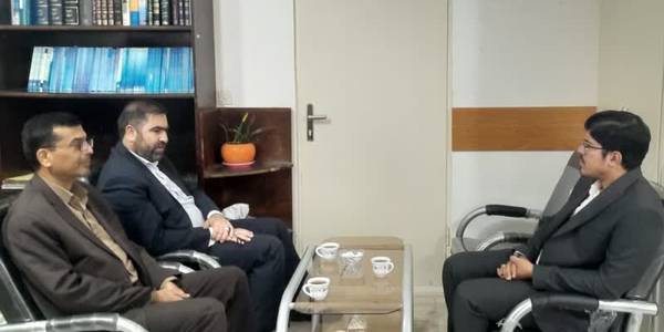 دیدار فرماندار و معاونت فرمانداری فراهان با ریاست حوزه قضایی شهرستان