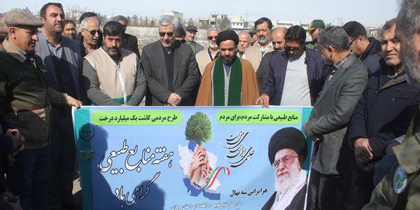 یکهزار اصله نهال در شهرستان خمین غرس شد