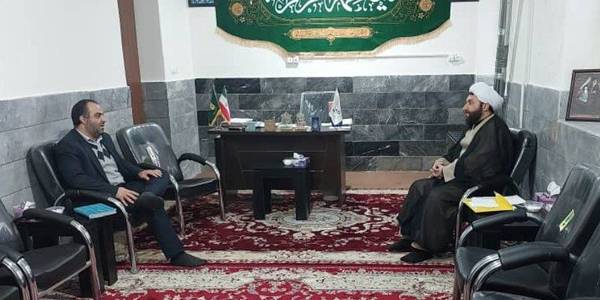 دیدار  سرپرست فرمانداری شهرستان محلات با امام جمعه شهر نیم ور