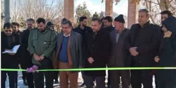 بازدید از پروژه های عمرانی در ششمین روز از ایام الله دهه مبارک فجر بخش خرقان