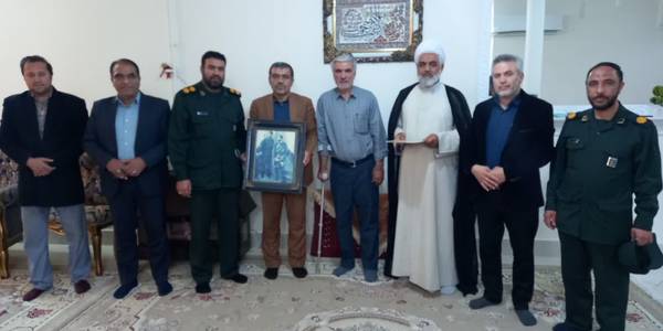 دیدار با جانبازان (طرح علمداران حماسی)  آقای علی اصغر درویش