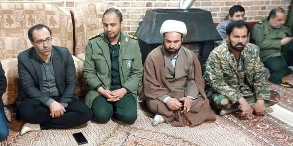دیدار فرماندار با فرمانده ناحیه مقاومت بسیج و تعدادی از بسیجیان شهرستان