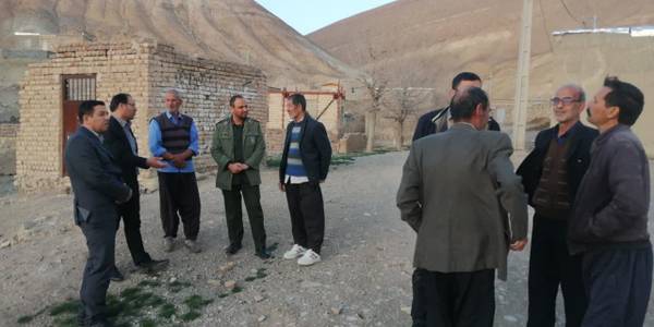 میز خدمت جهادی به مناسب عید نوروز در روستای #دربر