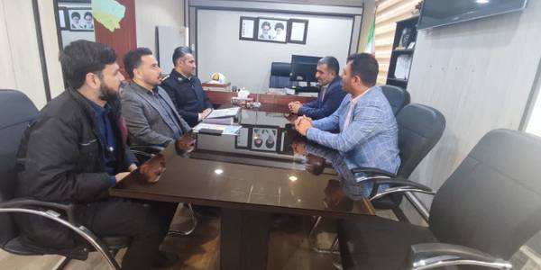 دیدار با جناب سرهنگ حسنوند فرمانده پاسگاه آزادراه ساوه همدان