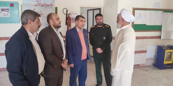 بازدید از محل اسکان نوروزی واقع در مدرسه شهید مطهری مامونیه