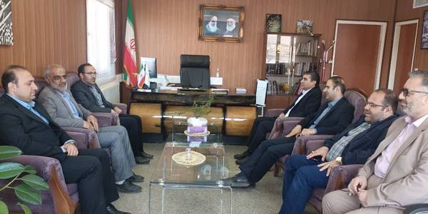 دیدار شهردار و اعضای شورای اسلامی شهر تفرش با فرماندار