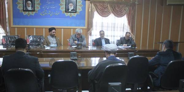 جلسه هماهنگی برگزاری راهپیمایی روز جهانی قدس در شهرستان خمین برگزار شد .