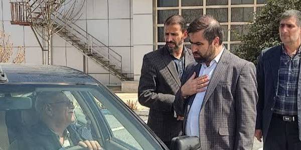 بازدید آقازیارتی فرماندار فراهان به همراه شهردار و برخی از مسئولین شهرستان از هتل مروارید شهر فرمهین و وضعیت اسکان مسافران نوروزی