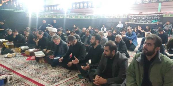 احیاء شب بیست و یکم لیله القدر در مسجد قمر بنی هاشم