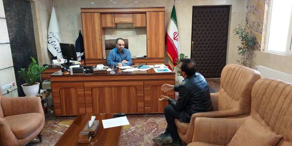 دیدار دهیاران روستاهای دهیار گلچشمه و کوه سفید و یکه چاه با سرپرست فرمانداری شهرستان محلات