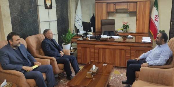 دیدار نوروزی مدیرکل آب منطقه ای استان مرکزی با سرپرست فرمانداری شهرستان محلات