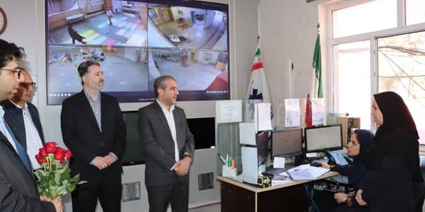 بازدید نوروزی از مرکز اورژانس ساوه