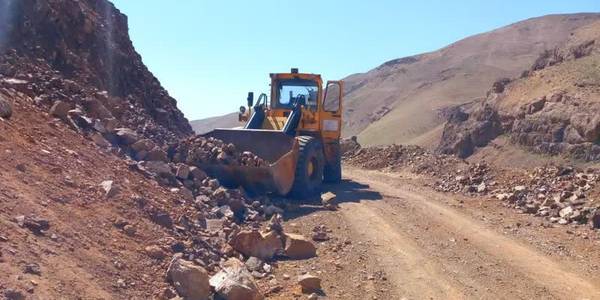 ریزش برداری و تعریض در محور