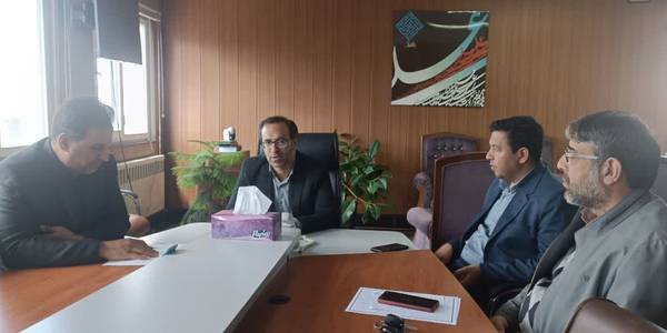 دیدار مدیرکل بنیاد مسکن انقلاب اسلامی استان با فرماندار    :