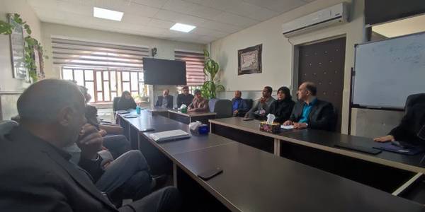 دیدار فرماندار با رئیس دانشکده علوم پزشکی و خدمات بهداشتی درمانی ساوه و زرندیه