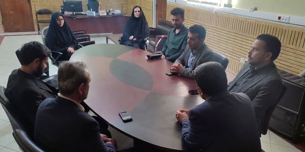 دیدار نوروزی با همکاران بخشداری مرکزی