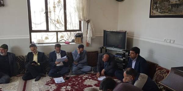 حضور فرماندار شهرستان اراک در روستای کله نمک کور از توابع بخش مرکزی اراک