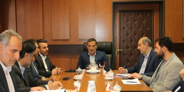 برگزاری جلسه در خصوص پروژه FTTX  در محل شهرداری اراک