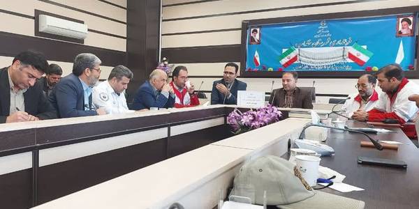 جلسه شورای پدافند غیرعامل شهرستان خنداب.