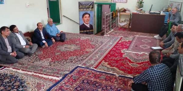 جلسه هماهنگی مرمت بارگاه مطهر امامزاده حسن الافطس اسفین