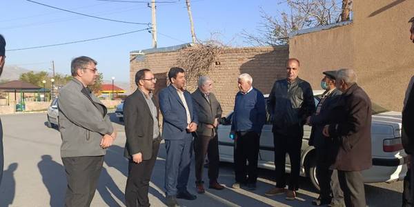 بازدید فرماندار و نماینده مجلس شورای اسلامی از روستای کهک