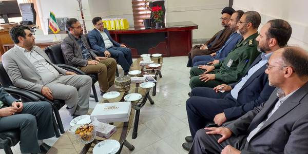 دیدار با رییس دادگستری و دادستان شهرستان محلات