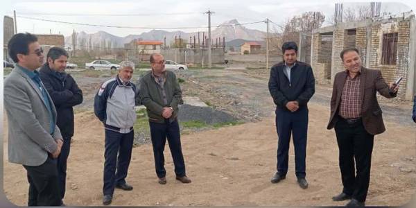 بازدید از روند احداث مدرسه خیر ساز شهر جاورسیان