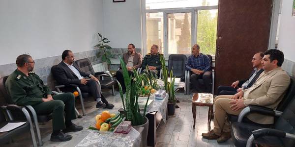 حضور سرپرست فرمانداری در سپاه ناحیه محلات