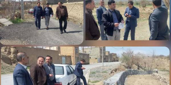 بازدید کارشناسان اداره کل پدافند غیر عامل از شهر خنداب