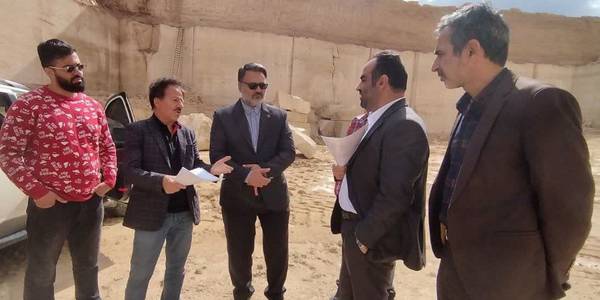 بررسی میدانی معدن سپید سنگ مرواردید