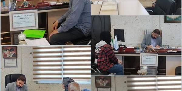 ملاقات و دیدار مردمی آقازیارتی فرماندار شهرستان فراهان با شهروندان