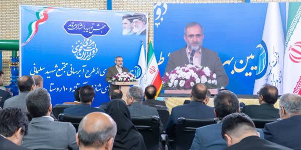 کام مردم شازند و آستانه به آب شرب پایدار و سالم شیرین شد