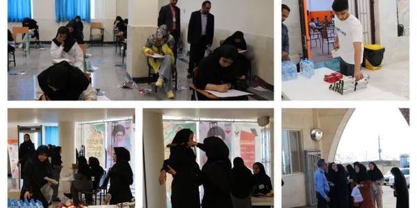 بازدید سرپرست فرمانداری شهرستان محلات از روند برگزاری کنکور