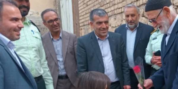 دیدار با خانواده معظم شهید حسن عشقی در شهر رازقان