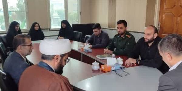 دیدار مدیر آموزش و پرورش  با فرماندار و رییس شورای آموزش و پرورش شهرستان زرندیه