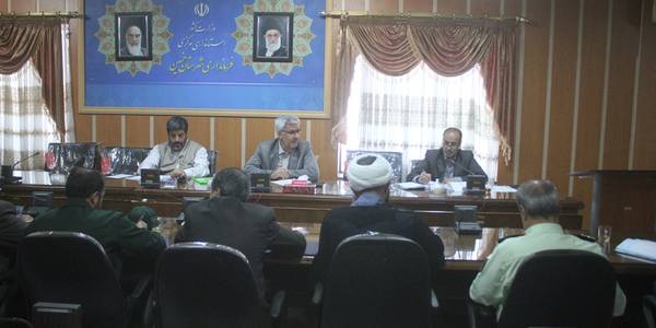 جلسه هماهنگی گرامیداشت دهه کرامت در شهرستان خمین برگزار شد