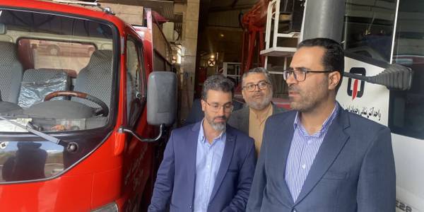بازدید ازمرکز آتش نشانی شهرداری محلات