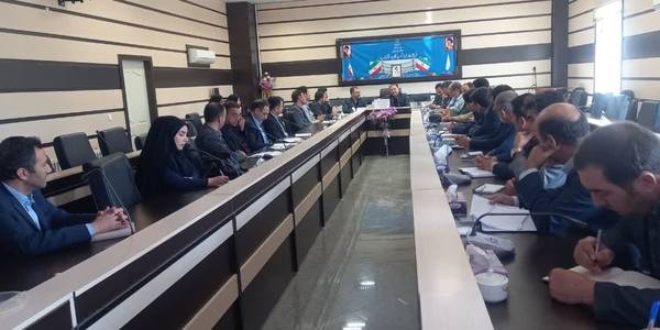 جلسه کارگروه اشتغال و سرمایه گذاری شهرستان خنداب در سال جدید