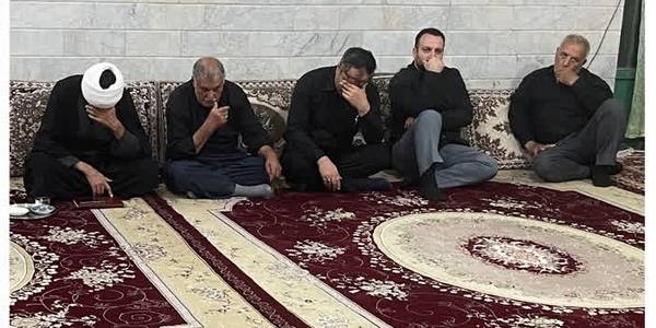 حضور فرماندار و بخشدار مرکزی کمیجان در مراسم عزای حسینی برخی روستاهای تابعه..