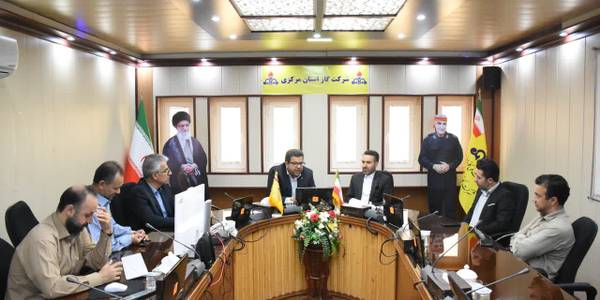 بازدید از شرکت گاز استان