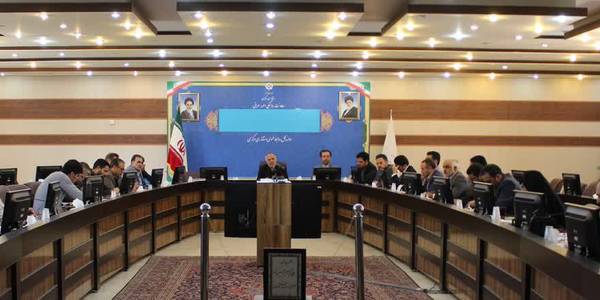 جلسه بررسی عملکرد فرمانداری ها و دستگاه های اجرایی در زمینه هزینه کرد اعتبارات روستاهای فاقد دهیاری