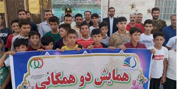 مسابقه دوهمگانی به مناسبت هفته دولت در بخش میلاجرد برگزار گردید.