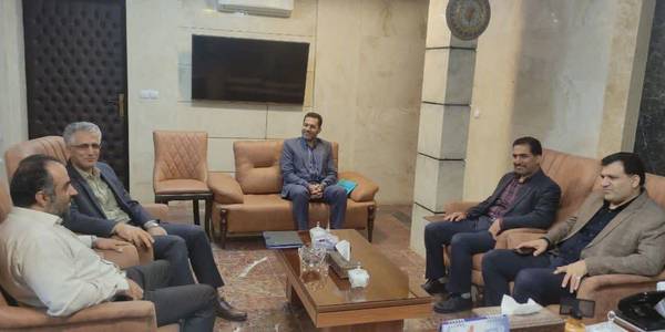 دیدار سرپرست اداره کل بیمه سلامت استان مرکزی با سرپرست فرمانداری شهرستان محلات