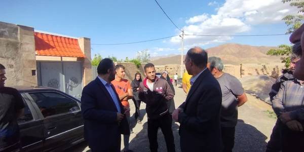 دهگردشی و دیدار با اهالی روستای ارقده